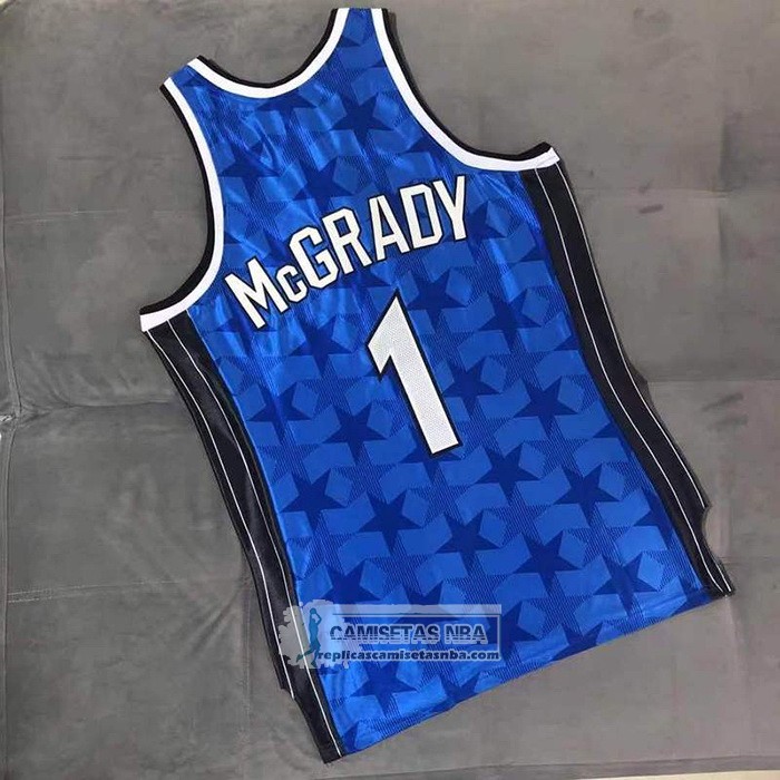 Camiseta Orlando Magic Tracy McGrady Mitchell & Ness 2000-01 Azul